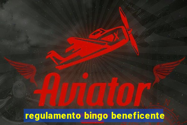 regulamento bingo beneficente